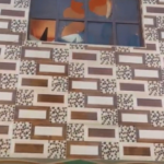 Stone pelting incident at house in Modinagar Manavatapuri colony