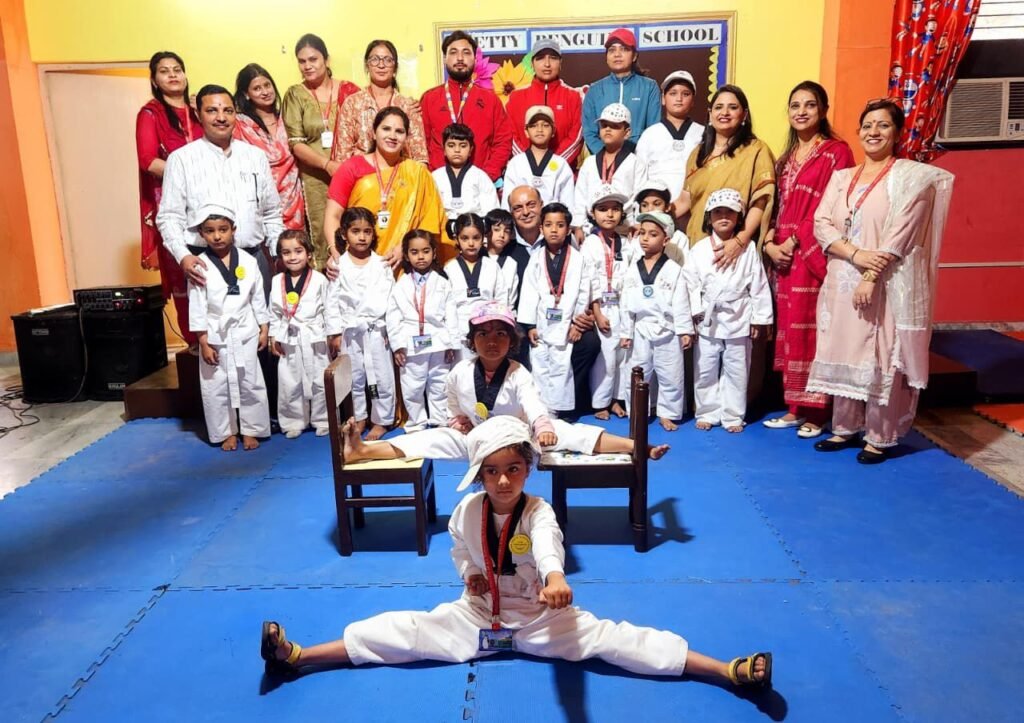 Spring Fling Camp Pretty Penguins School students performance