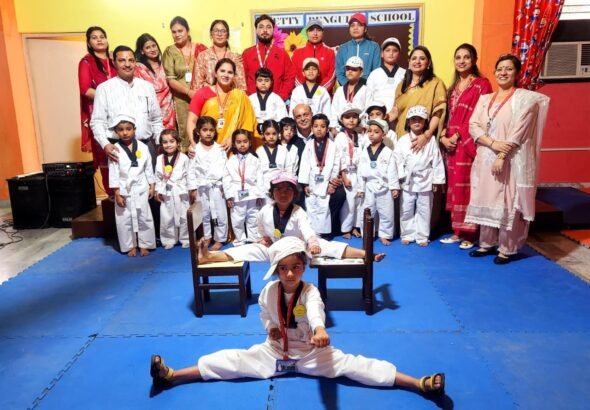 Spring Fling Camp Pretty Penguins School students performance