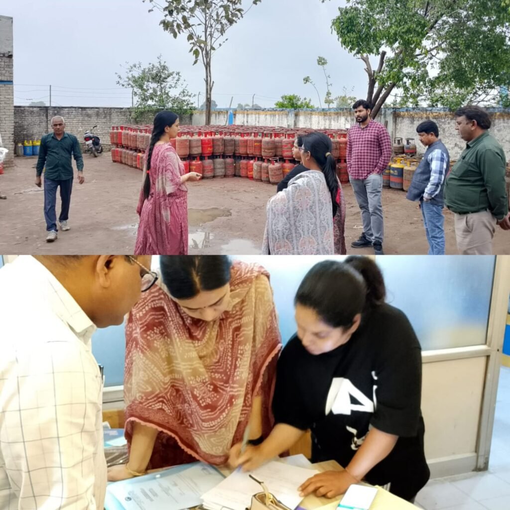 मोदीनगर में धीरेन्द्र गैस एजेंसी पर गैस सिलेंडरों की कालाबाज़ारी के आरोप में FIR |
मोदीनगर गैस सिलेंडर कालाबाज़ारी