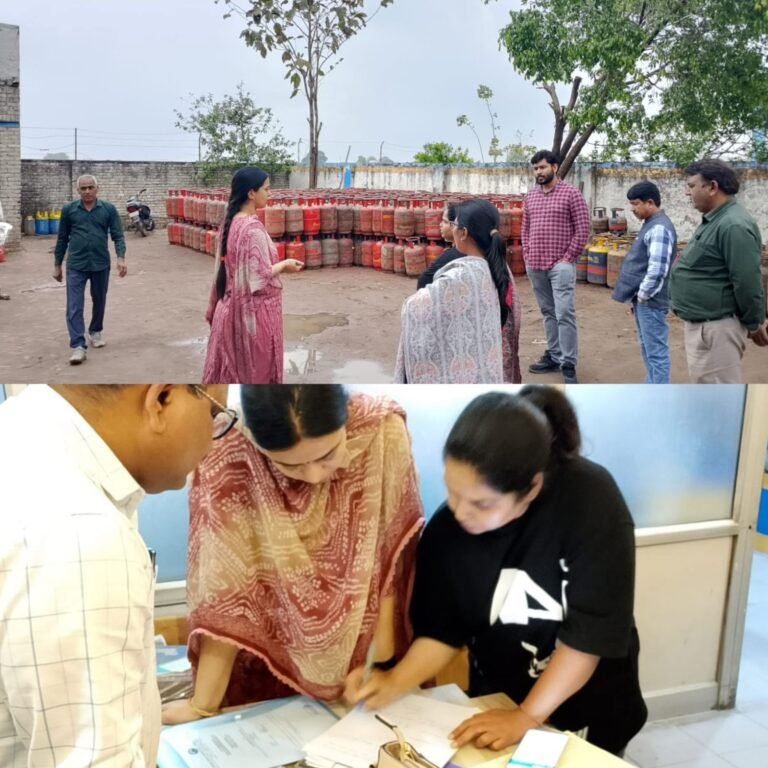 मोदीनगर में धीरेन्द्र गैस एजेंसी पर गैस सिलेंडरों की कालाबाज़ारी के आरोप में FIR