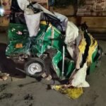 Scorpio hits auto Gwalior