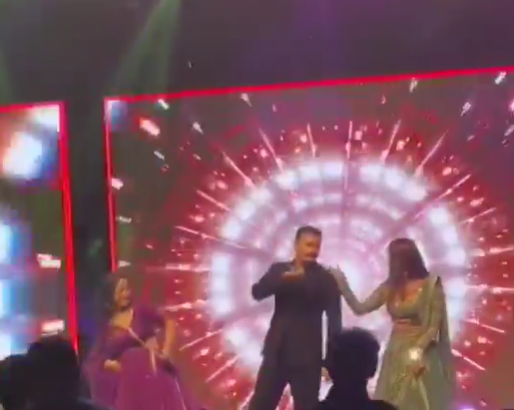 Sambhal SP Krishna Vishnoi and Bareilly ASP Anshika Verma during their wedding ring ceremony