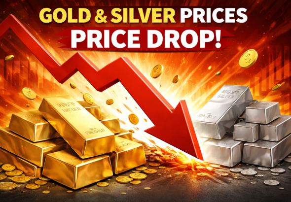 Gold Silver Price Today गिरावट सोना चांदी रेट अपडेट इंडिया | gold and Silver Rate Today