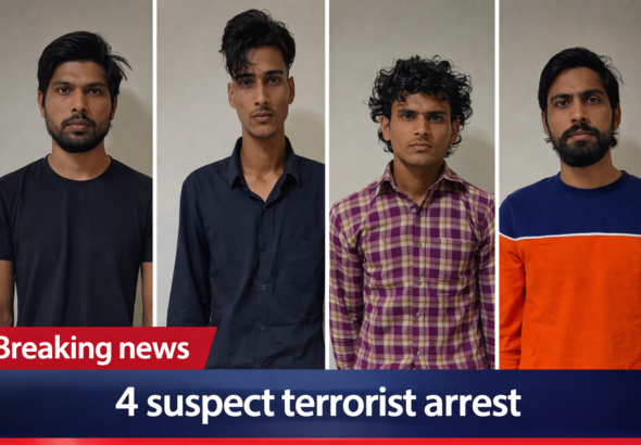 लखनऊ में आतंकी साजिश नाकाम, UP ATS ने 4 संदिग्धों को गिरफ्तार किया, पाकिस्तान कनेक्शन सामने आया