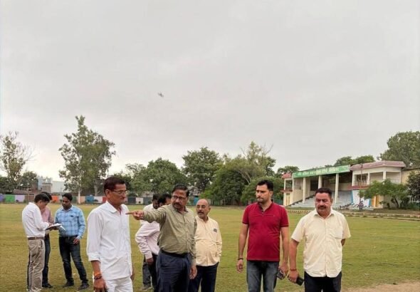 Synthetic Track Planned at Gandhi Ground Modinagar