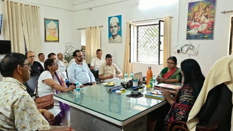 MLA Dr. Manju Shivach Meets Teachers