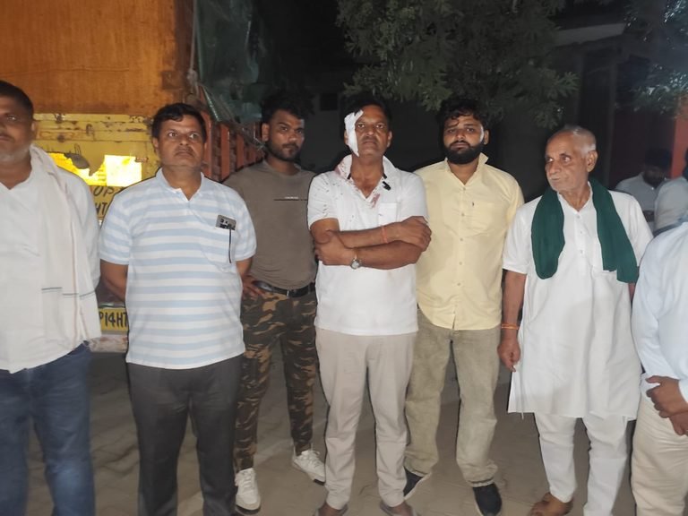 Modinagar Farmer Leader Kuldeep Tyagi Allegedly Attacked