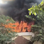 Fire Breaks Out at Loni Factory