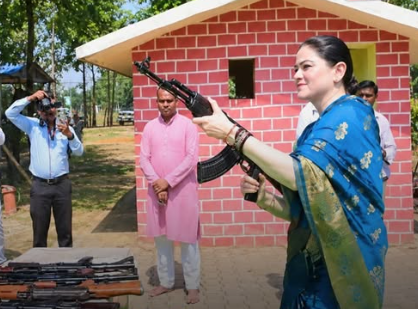 Ankita Sharma AK-47 Firing Controversy