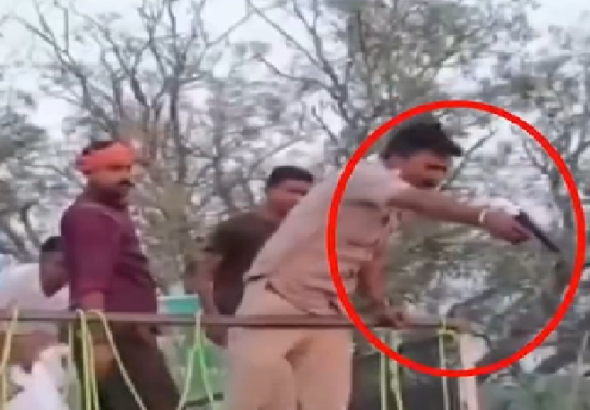 SHO संग्राम कुमार सिंह सस्पेंड
