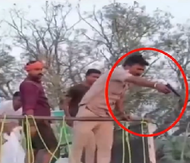 SHO संग्राम कुमार सिंह सस्पेंड